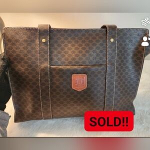 SOLD!!! Celine Vintage Tote